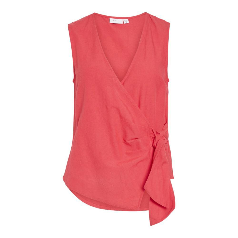 Vila Prisilla Knot Shirt